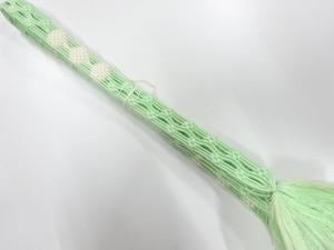 未使用品　正絹　夏手組帯締め